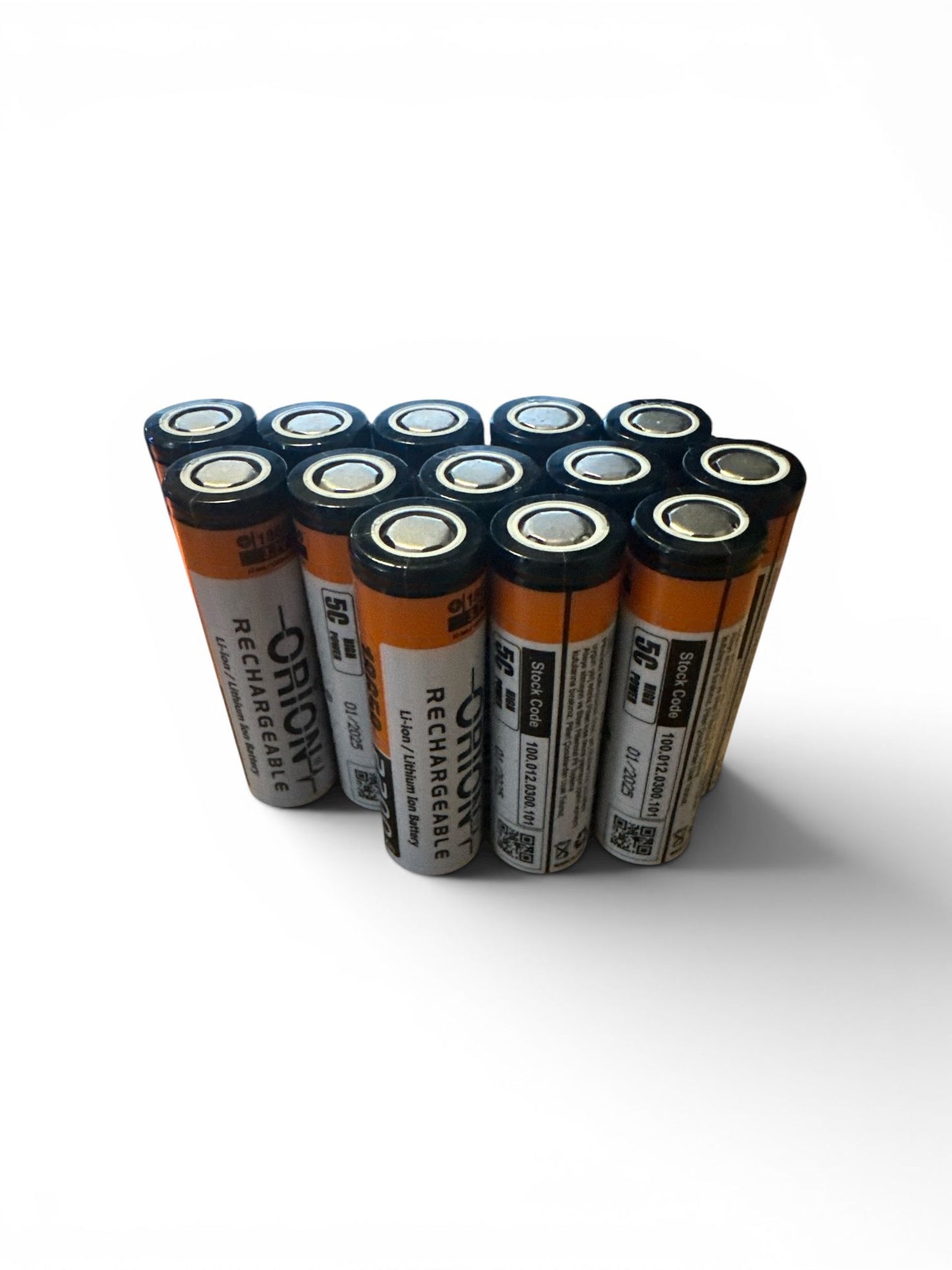 OUTLET 13 ADET 01/2025 ORION 18650 2200 MAH 5C PİL