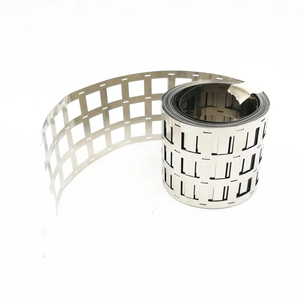 4P Nikel Kaplama 18650 Pil Punto Şerit Braketsiz Paketlere Uygun 0,15 mm Kalınlık