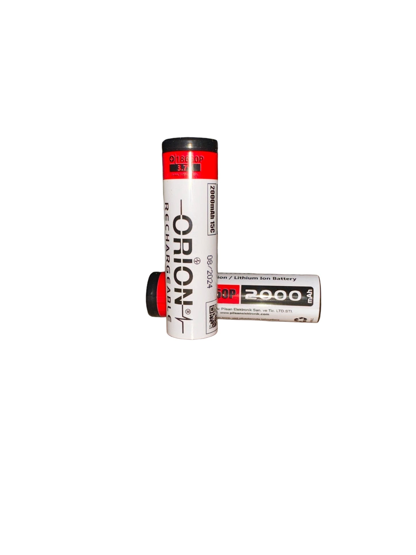 Orion 18650P 3.7V 2000 mAh 15C Li-ion Pil