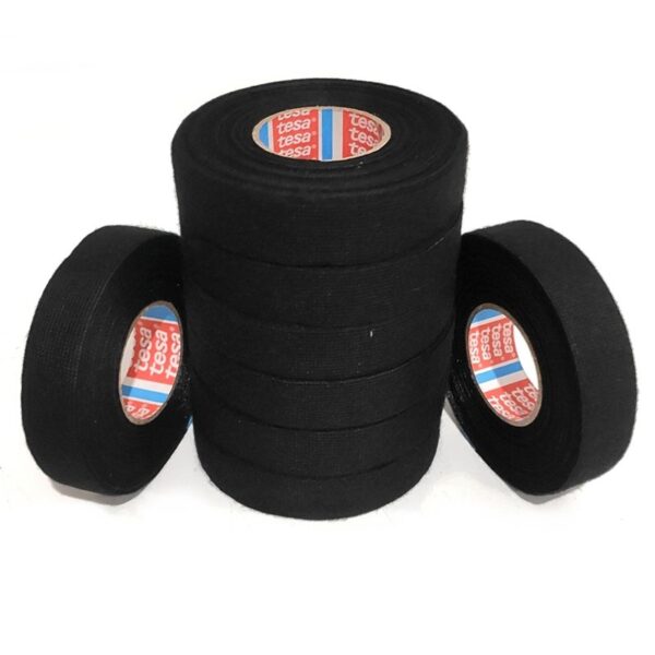 Tesa Bez Bant Tüylü 19mmx15mt Yanmaz Kumaş Elektrik Kablo Sarma Bantı