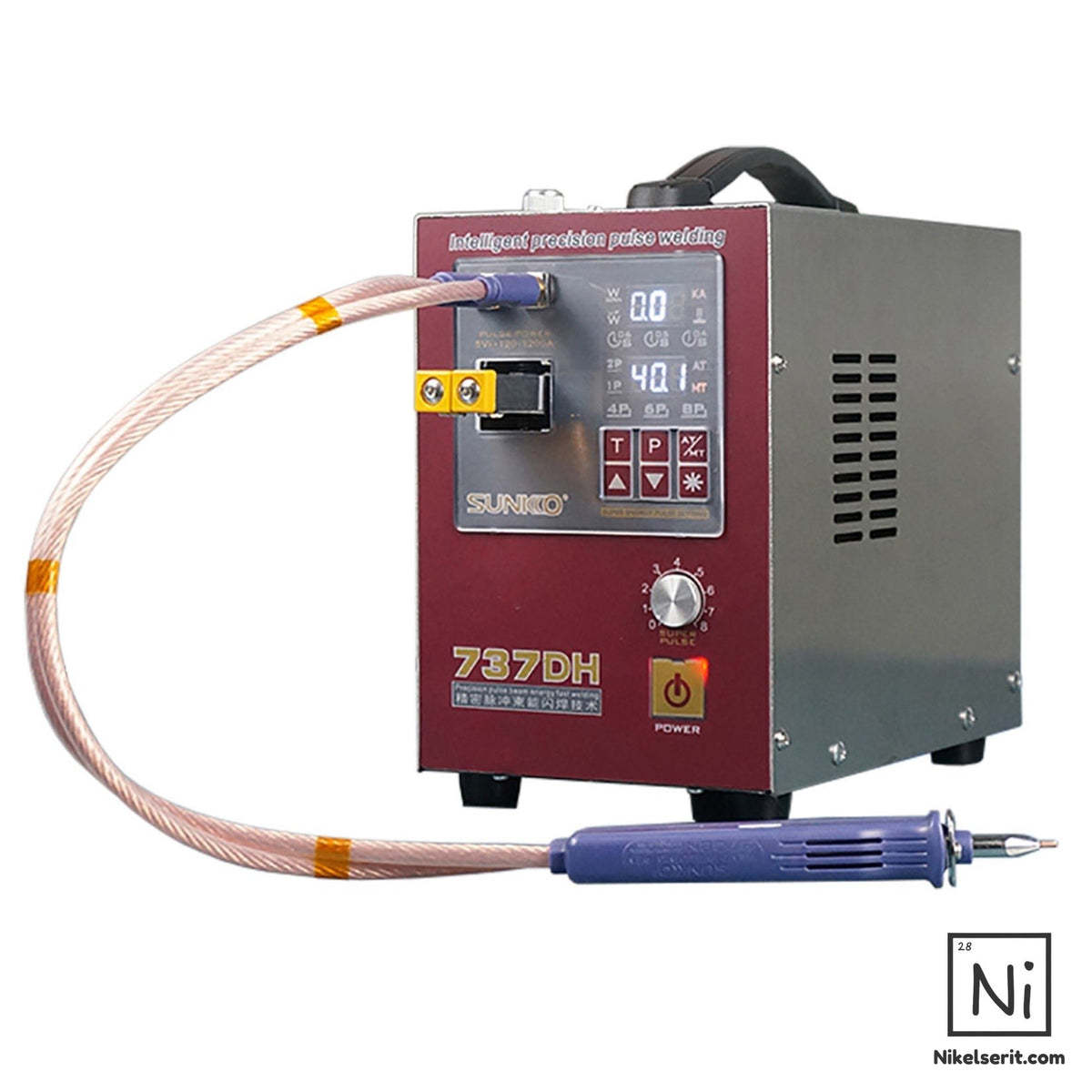 Sunkko 737DH 220V 4.3KW Pil Punta Kaynak Makinesi