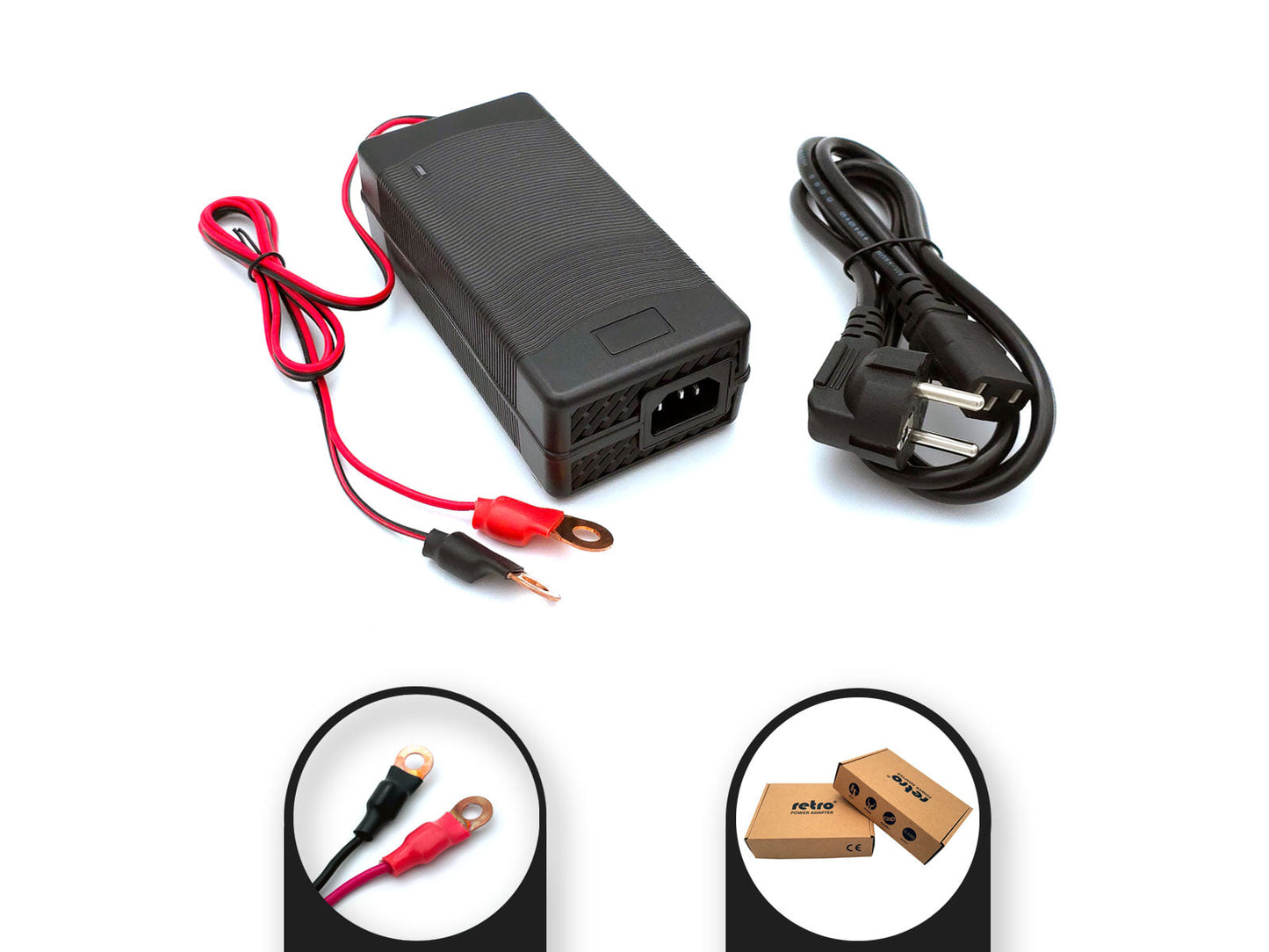 LiFePO4 Batarya Şarj Cihazı 14.6V 10A (4S)