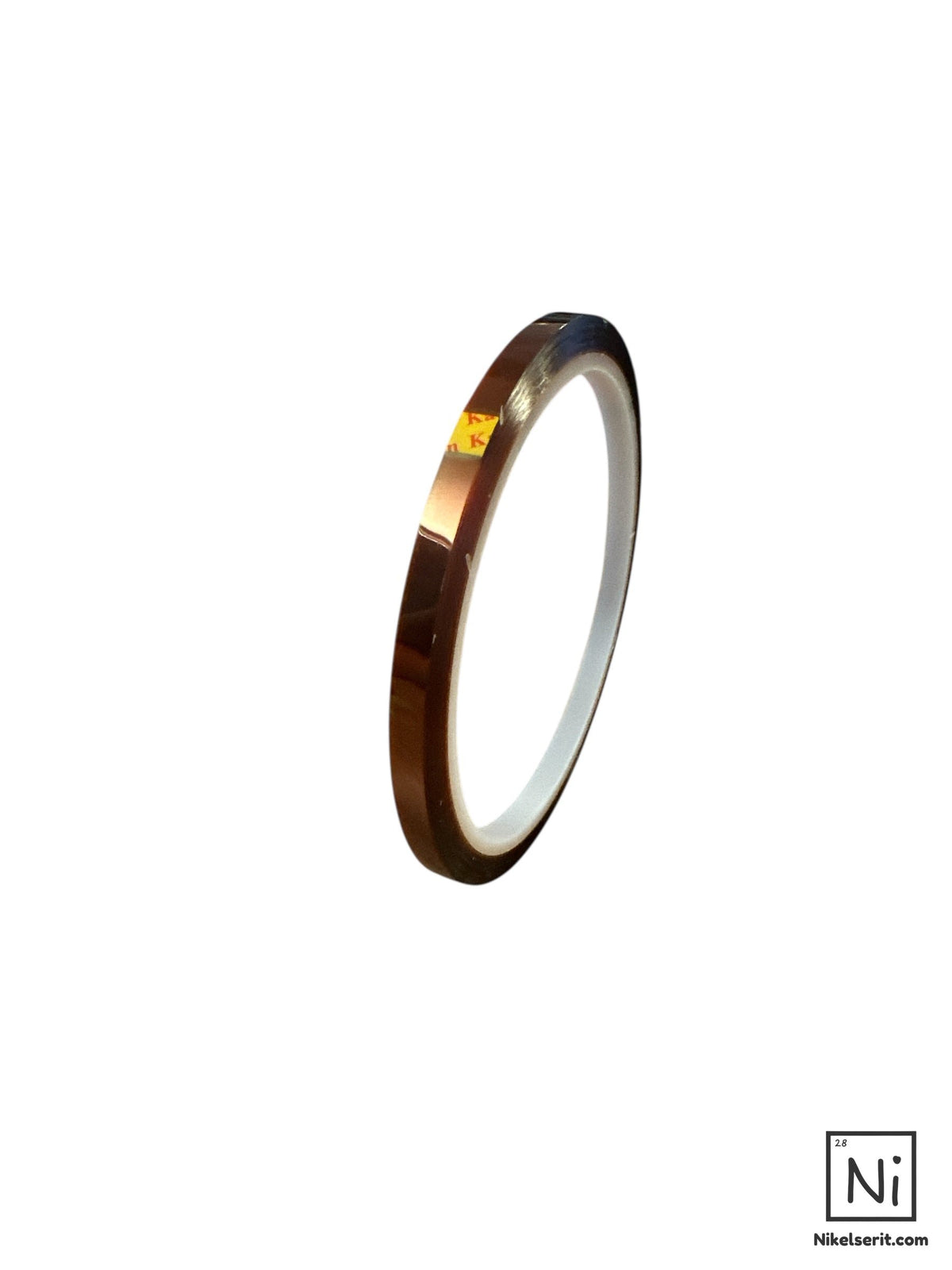 Kapton yanmaz bant 5 mm genişlik 20 metre rulo - görsel 3