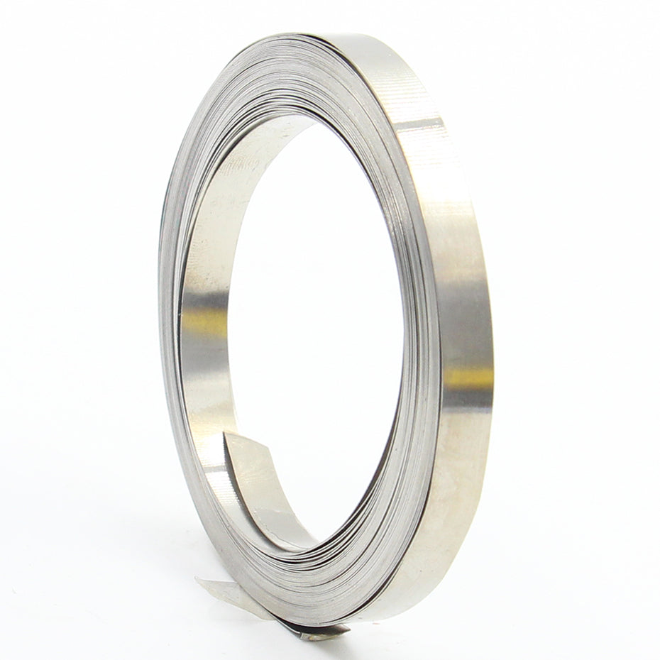1 KG Nikel Kaplama Şerit (8 Mm En X 0,10 Mm Kalınlık)