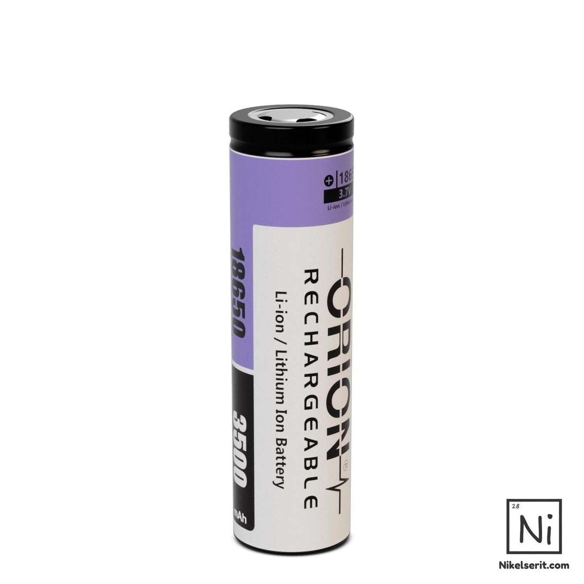 Orion 18650 3.6V 3500 mAh 3C – 50 adet outlet paket
