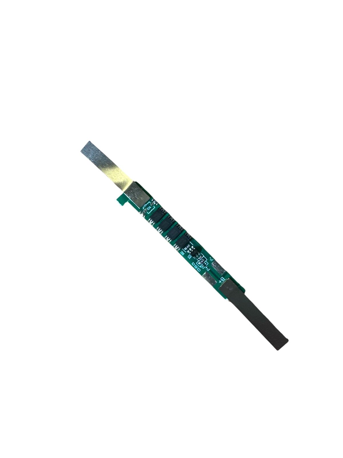 1S 6A (3.7V) BMS Li-ion Pil Şarj Koruma Devresi - Powerbank BMS - Nikel Şeritli 4 Mosfetli