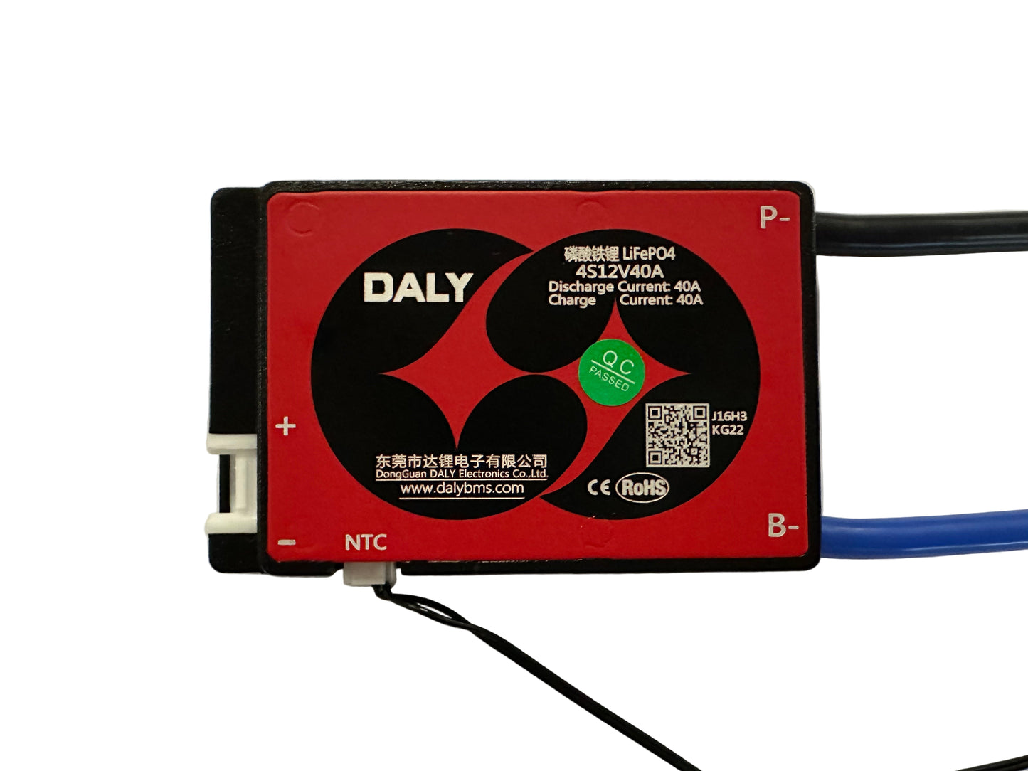 DALY 4S 12V 40A LiFePO4 Batarya BMS