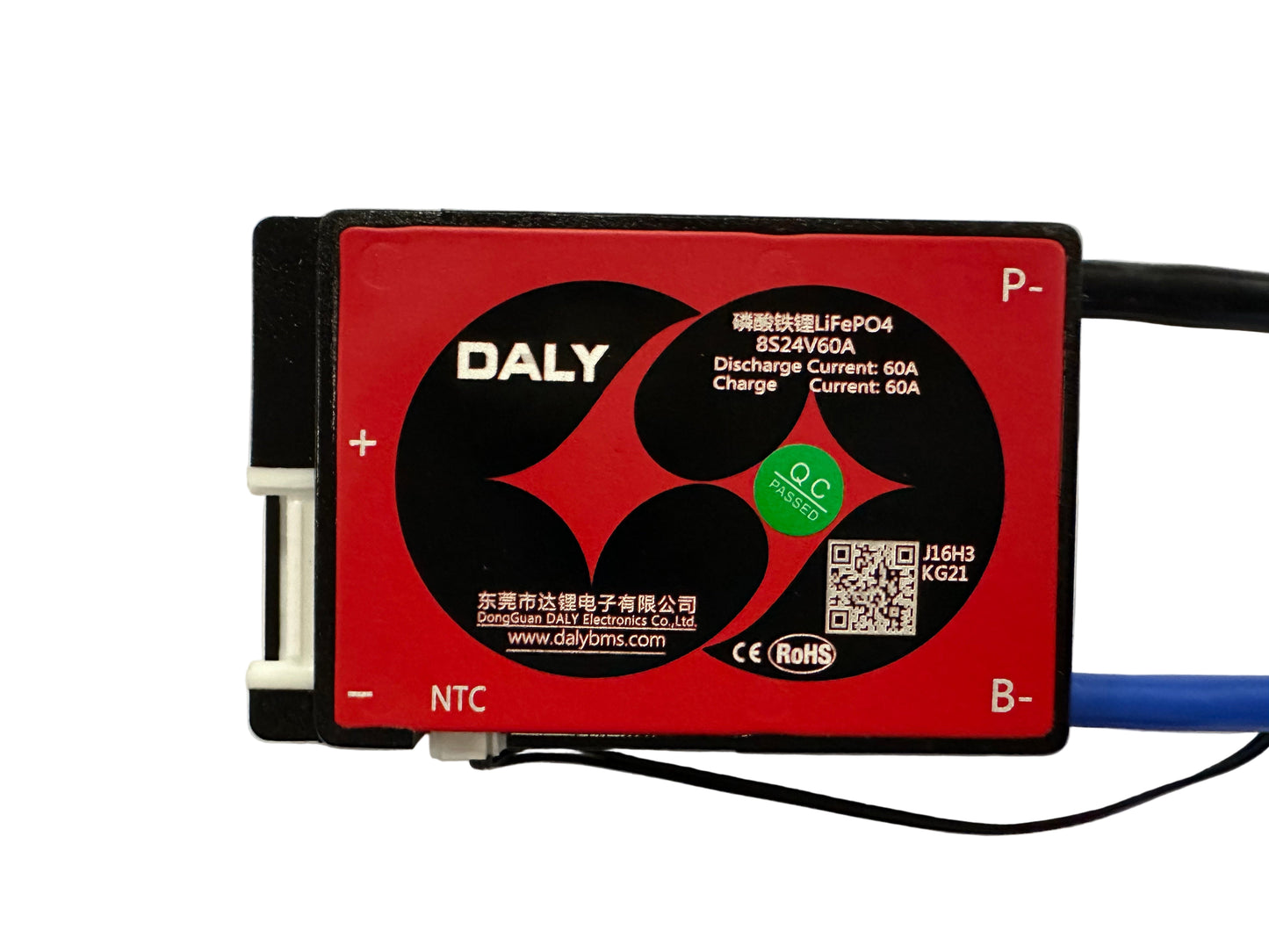 DALY 8S 24V 60A LiFePO4 Batarya BMS