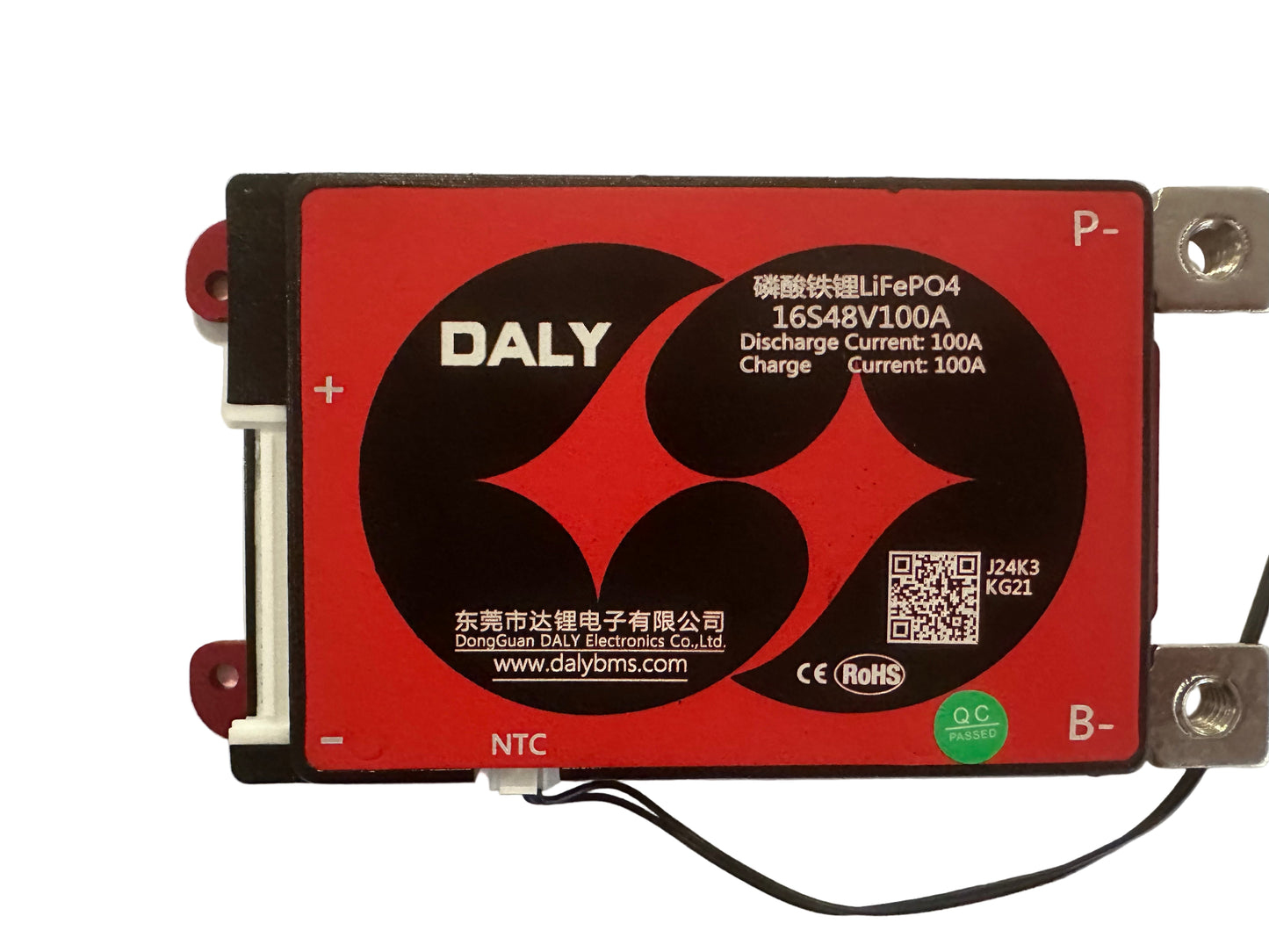 DALY 16S 48V 100A LiFePO4 Batarya BMS