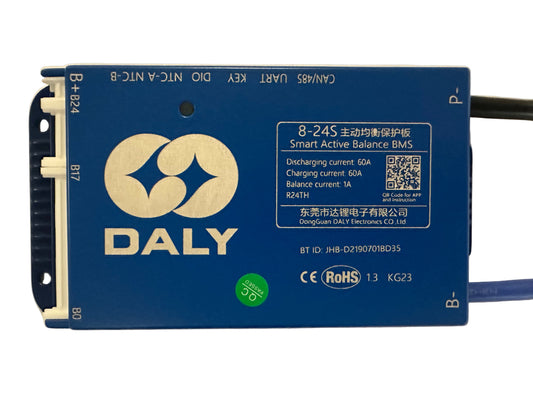 DALY Smart Blue BMS 200A 8~24S LiFePO4 8~20S Li-ion Batarya BMS