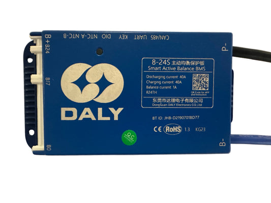 DALY Smart Blue BMS 40A 8~24S LiFePO4 8~20S Li-ion Batarya BMS