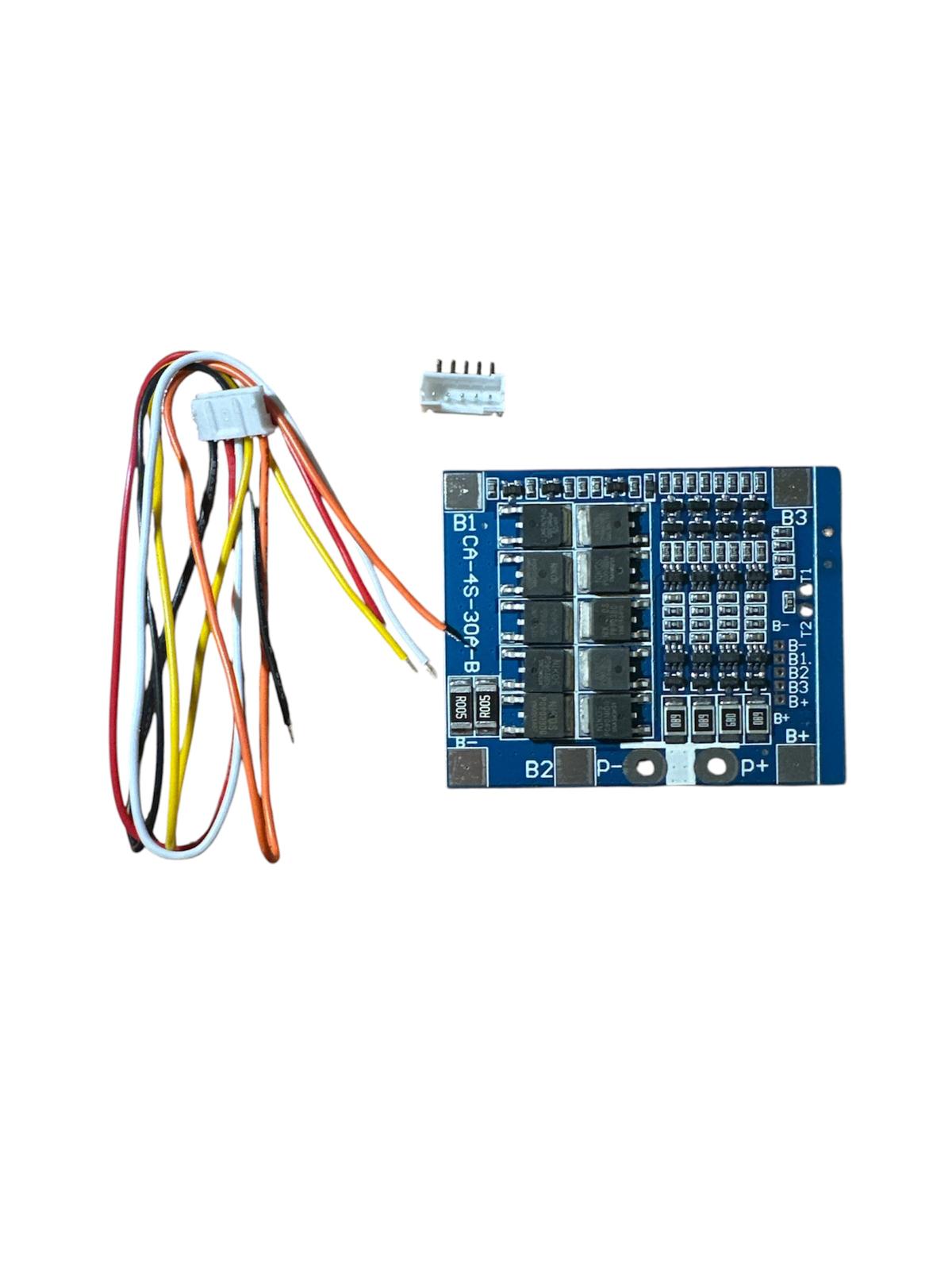 4S 30A (12.8V) BMS Balanslı LiFePO4 Pil Şarj Koruma Devresi