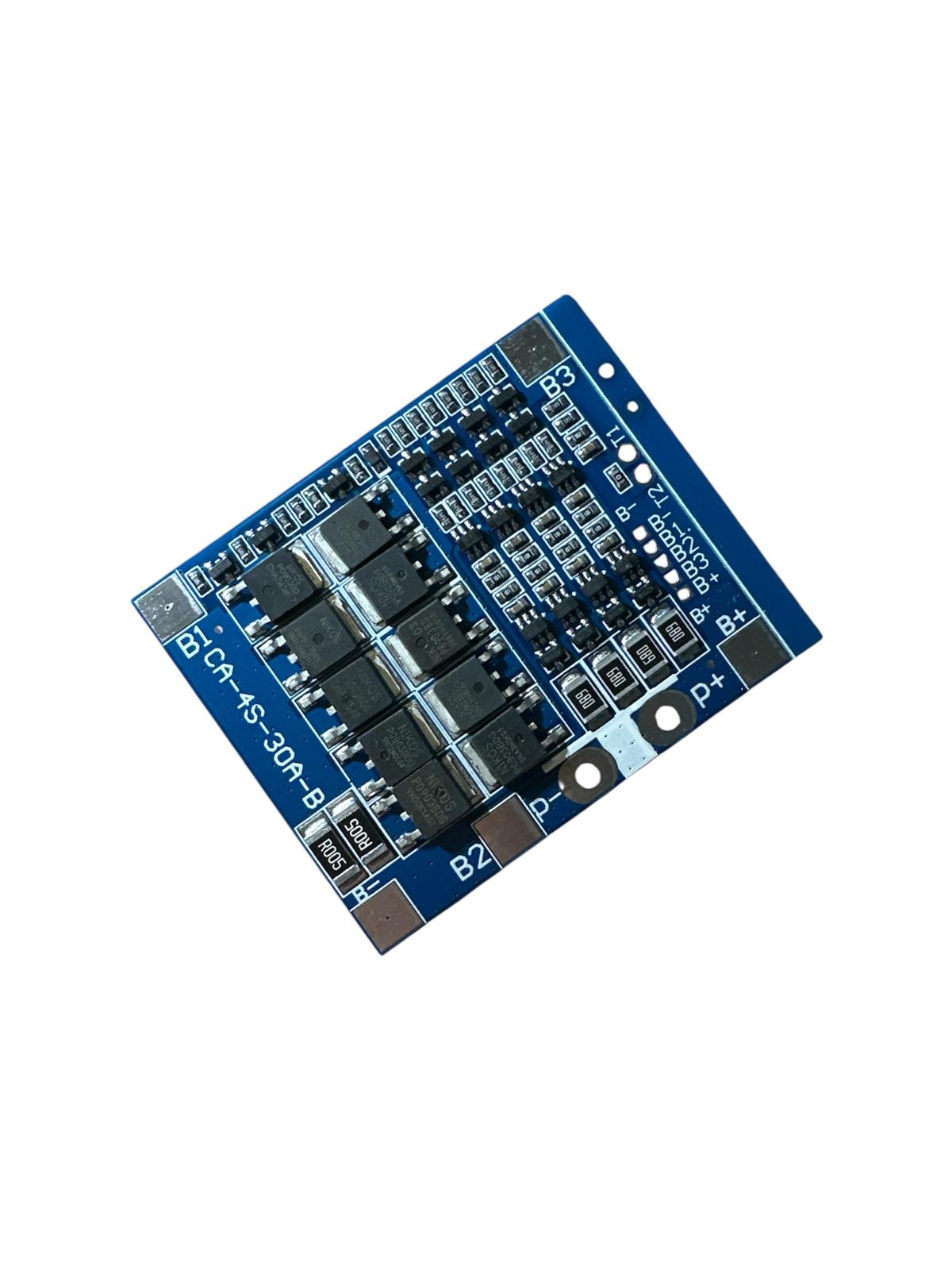 4S 30A (12.8V) BMS Balanslı LiFePO4 Pil Şarj Koruma Devresi