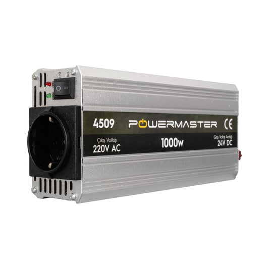 Powermaster 24 VOLT - 1000 Watt Modifiye Sinüs Inverter (20-28V ARASI-220V AC)