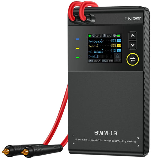 Fnirsi SWM-10 Akıllı Taşınabilir Punta Kaynak Cihazı – Renkli Ekranlı Pil Nokta Kaynak Makinesi