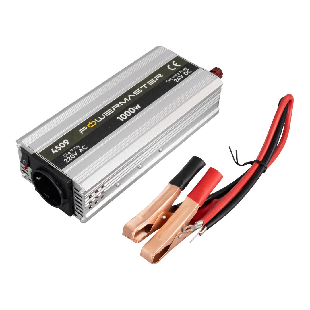 Powermaster 24 VOLT - 1000 Watt Modifiye Sinüs Inverter (20-28V ARASI-220V AC)
