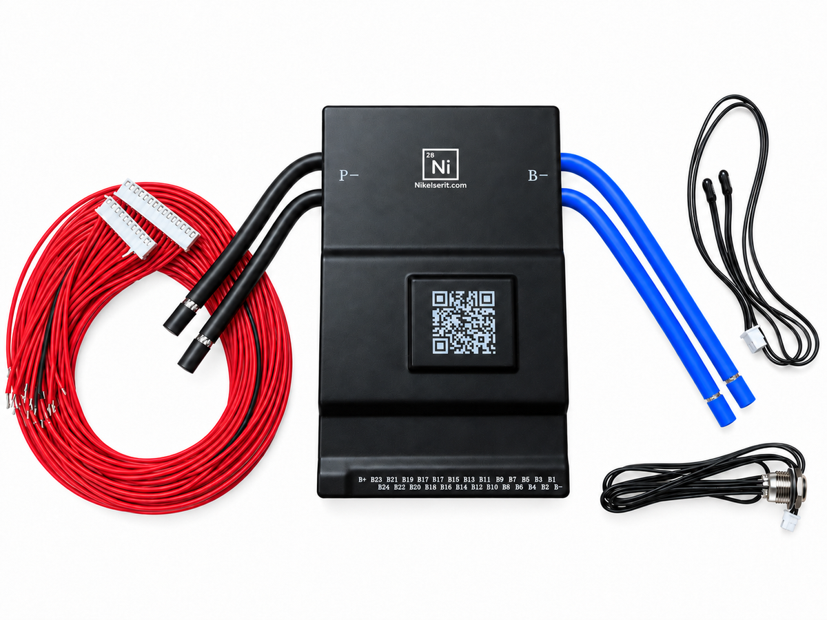 JK-B2A24S20P Smart BMS ve kablo seti – Nikelserit.com