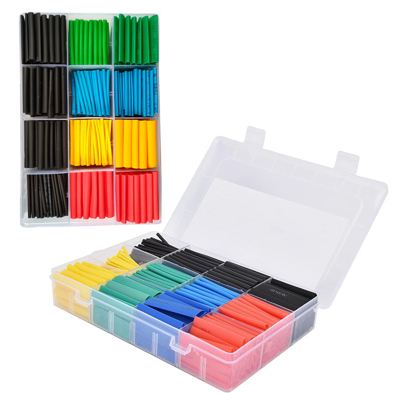 Isıyla Daralan Makaron Seti - 530 Adet, 12 Boy Set