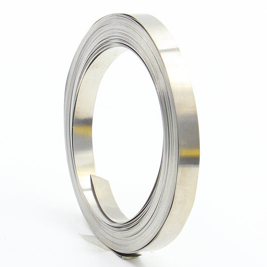 1 KG Nikel Kaplama Şerit (8 Mm En X 0,10 Mm Kalınlık)