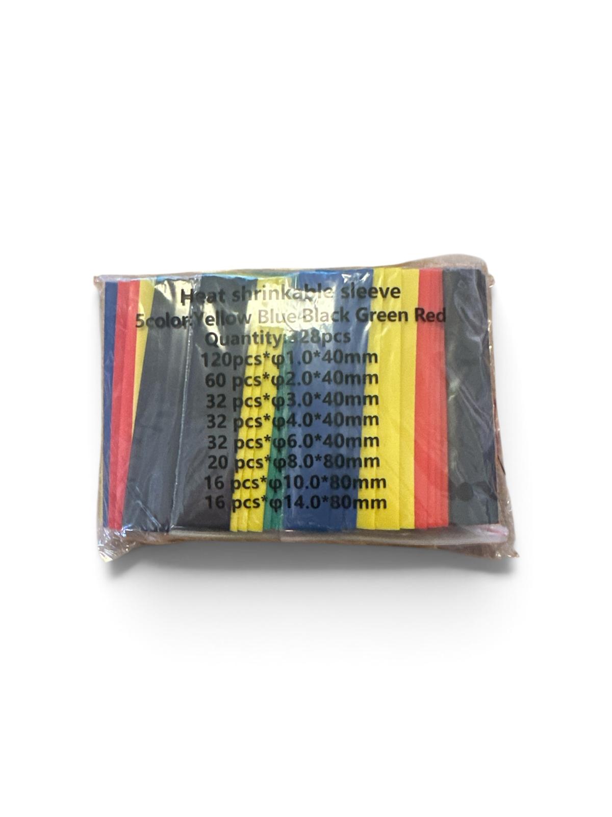 Isıyla Daralan Makaron Seti - 328 Adet, 8 Boy Set