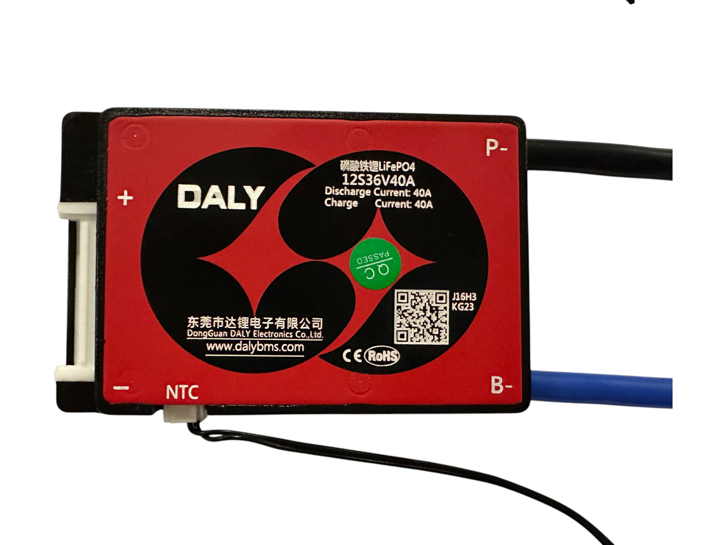 DALY 12S 36V 40A LiFePO4 Batarya BMS
