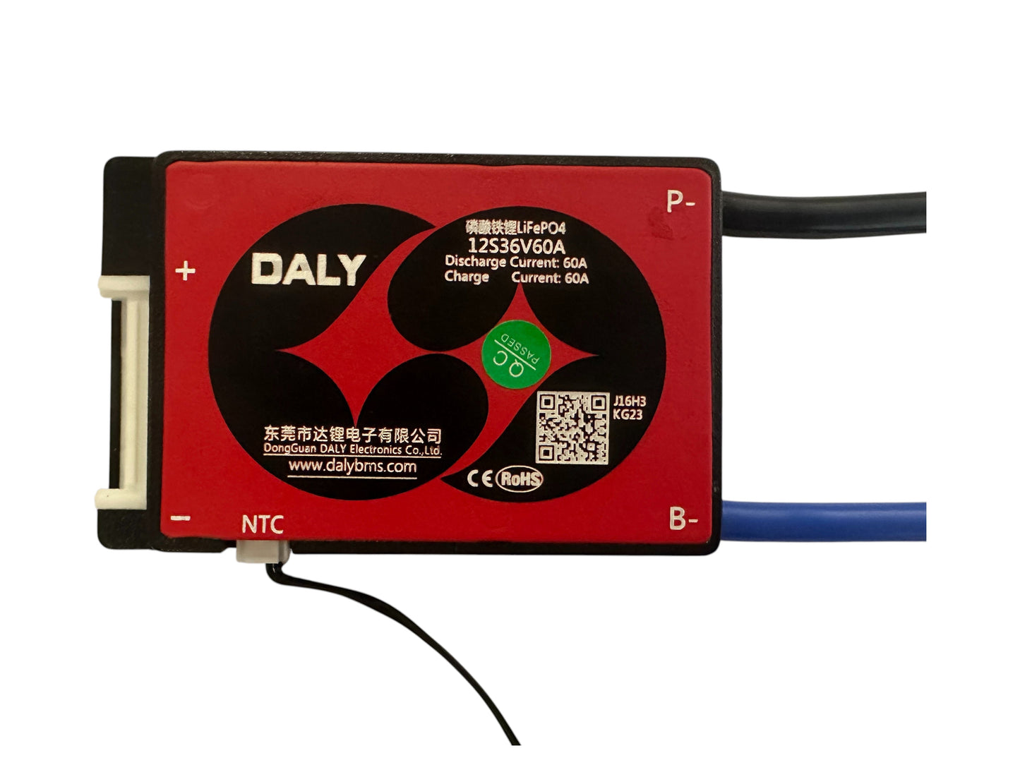 DALY 12S 36V 60A LiFePO4 Batarya BMS